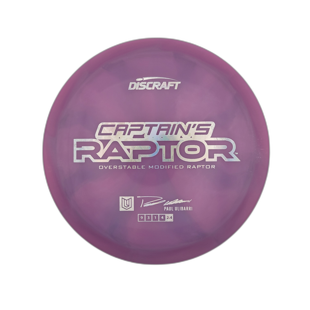 Discraft Captain's Raptor Z-Swirl - 2025 Ulibarri Special Blend