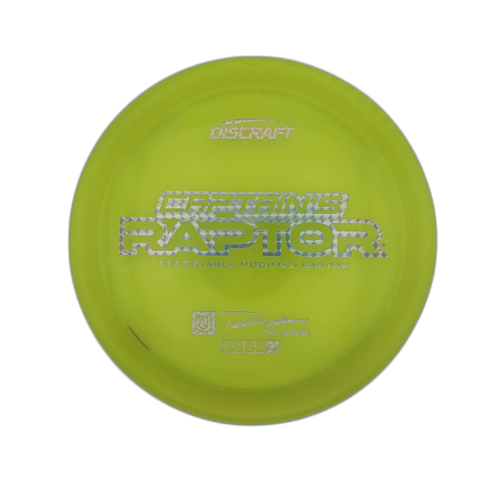 Discraft Captain's Raptor Z-Swirl - 2025 Ulibarri Special Blend