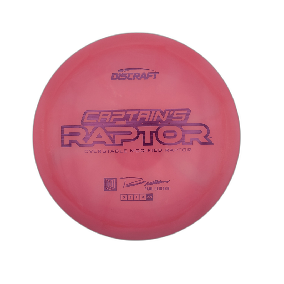 Discraft Captain's Raptor Z-Swirl - 2025 Ulibarri Special Blend